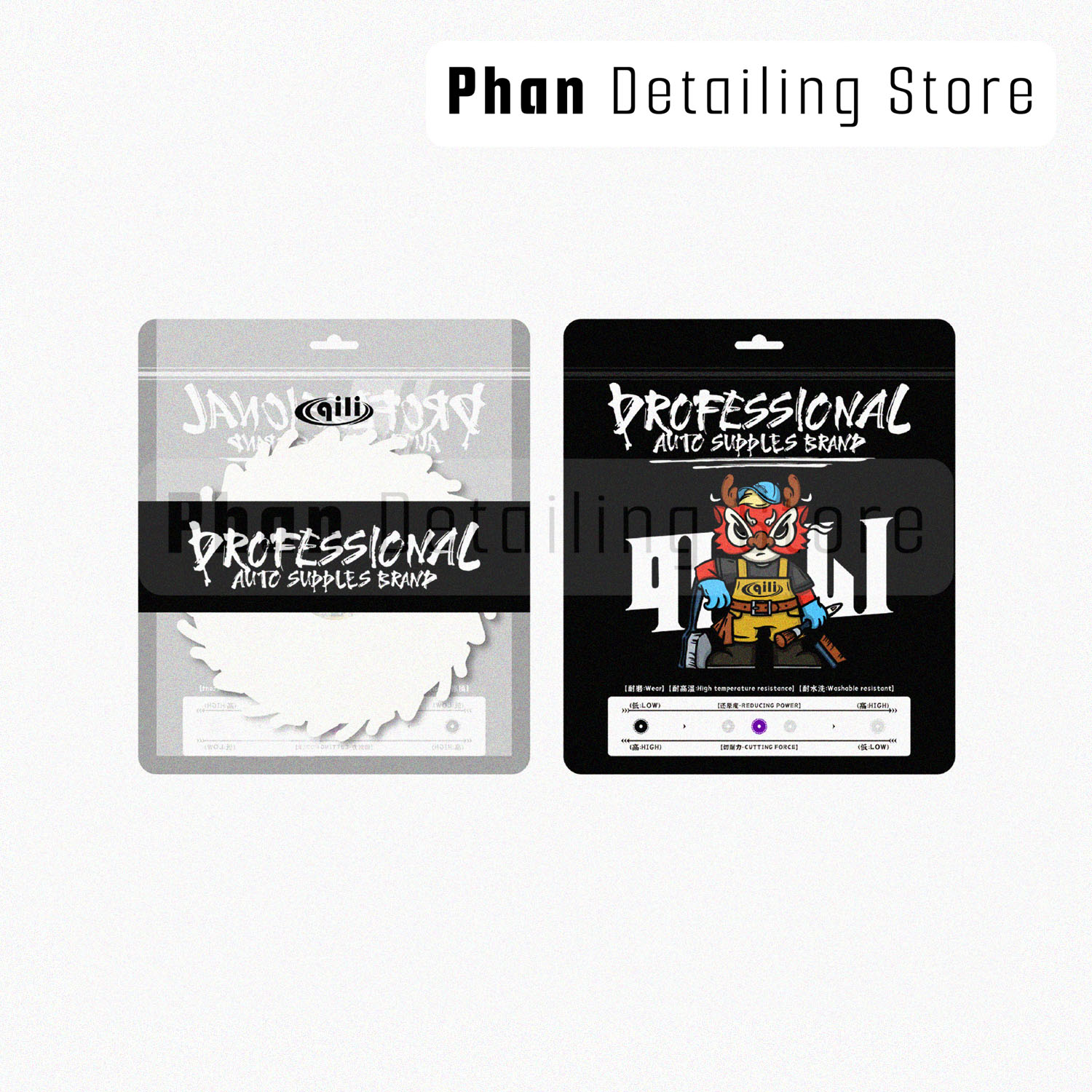 Phớt Lông Cừu Dài Hiệu Chỉnh Sơn Size 3 inc Qili